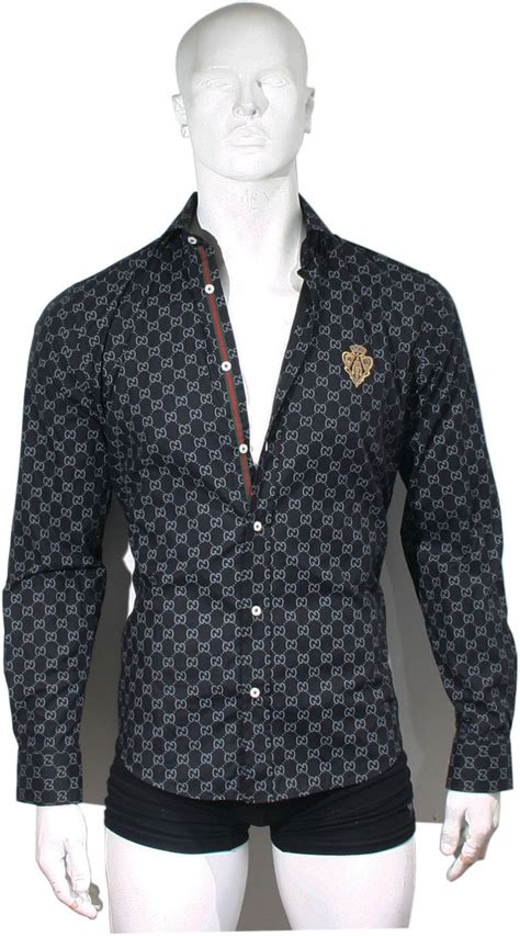 gucci flannel men|Gucci dress shirts for men.